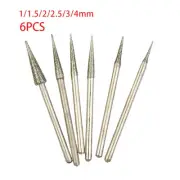Burrs Grinding Head Carving Tool D Needle Diamond Grinding Head Needle Bits