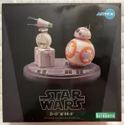 Star Wars D-O & BB-8 The Rise of Skywalker 1/7th Scale Statue By Kotobukiya New