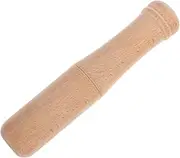 FONDOTIN Wooden Garlic Smasher Pestle Versatile Kitchen Tool for Mashing Garlic Crushing Nuts and More Elegant Design Compact for Home Cooking and Cocktails