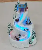 Avon Animated Lighted Winter Skigloo with Snowman, Penguin & Polar Bear NOS
