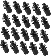 YARNOW Speaker Grille Buttons Set Acoustic Mesh Retainers Grill Mounting Clamps Plastic Snap Button Speaker Grill Clips Audio Panel Fasteners
