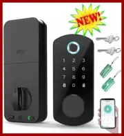 Keyless Entry Fingerprint Smart Door Lock Digital Electronic Biometric Bluetooth