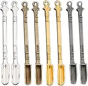 8 Pcs Mini Spoon Metal Spoon Kitchen Utensils Supplies