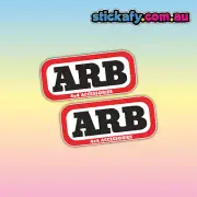 ARB Stickers (2 per order) | Vinyl Car Decal Funny Aussie Meme Adult 4wd 4x4