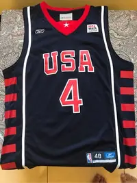 在飛比找Yahoo!奇摩拍賣優惠-Iverson球衣 雅典奧運 USA 夢幻隊 Kobe LB