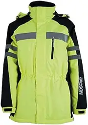 [Jacson] Jackson 584223 584223 Reflective Jacket Travis Black/Neon Yellow M