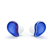 5.0 Wireless BluetoothHeadphones 3D Stereo Sound Waterproof Headphones Noise Cancelling Earbuds-Blue