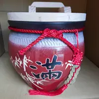 在飛比找蝦皮購物優惠-【鵬宗小舖】10斤960元 紅滿/紅財 鶯歌製造 陶瓷米甕/