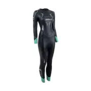 Zone3 Vision Women's Wetsuit Black-Turquise - Size L