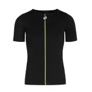 Assos Skin Spring/Fall Short Sleeve Base Layer Black Series