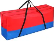 Sadnyy Giant Connect Four Game Carry and Storage Bag with Handle and Durable Zipper 47x12x20 Inch Large Carrying Bag for Jumbo 4 in a Row for Kids Outdoor Party Yard Lawn Games, Game Set Not Included