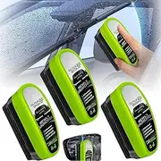 2025 Automotive Oil Film Cleaning Brush, Powerful Glass Cleaning Board, Oil Film Cleaner for Window Remove Dirt Improve Clarity & Visibility, Car Cleaning Kit for Car Window & Windshields (3Pcs)