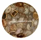Adorable Agate Top Center Sofa Coffee Table, Brown Top Bar & Kitchen, Countertop