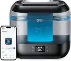Smart Humidifiers for Bedroom, Top Fill 4L Cool Mist Humidifier with Nightlight,