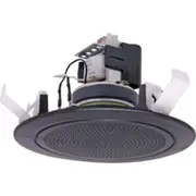 One Shot Speakers 100mm 4inch 5W 100V Black EWIS One-Shot Ceiling Speaker