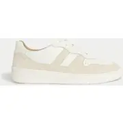 Womens M&S Collection Leather Side Detail Trainers - White