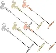 HYTROVE 6pcs Note Folder Tabletop Note Clamp Photo Holders for Tables Memo Stand Clamp Document Clips Card Holder Memo Holder Clip Desktop Card Stand Clip Photo Holders Bookmark Clip Iron
