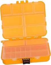 UPKOCH Versatile Floating Tackle Storage Waterproof Gear Box Multi-Compartment Stylish Design for Outdoor Fishing