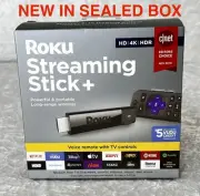 Roku Streaming Stick + HD/4K/HDR Streaming Device Long-range Wireless New Sealed