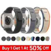 For Apple Watch 10 9 8 7 Ultra 2 40/41/44/42/49/46/45mm Trail Loop Nylon Band