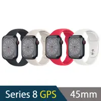 在飛比找蝦皮商城優惠-Apple Watch S8 45mm 鋁金屬錶殼配運動錶帶