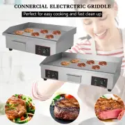 22"/30" Commercial Electric Griddle Countertop Griddle Grill Countertop Grill #8