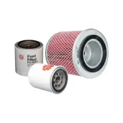 Sakura Oil Air Fuel Filter Service Kit for Mazda B2200 Bravo UDY02 R2 2.2L