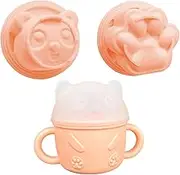 Bear Ice Molds,Cartoon Bear Jelly Mold Reusable Popsicles Mold | Maker, Nonstick Easy Release Molds for Ice Cream, Popsicles