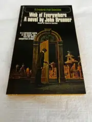 John Brunner, WEB OF EVERYWHERE (1st Bantam printing) 1974 new