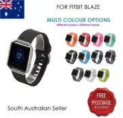 Replacement Silicone Gel Band Bracelet Strap For FITBIT BLAZE SA & AU SELLER