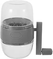 Hand Crank Garlic Mincer Steel Garlic Mincer Tool Food Grinder for Nuts Compact