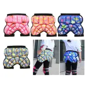 3D Padded Hip Protection Shorts Butt Guard Pad Gear Thick for Skiing Tailbone