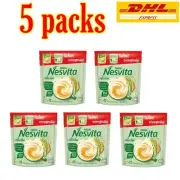 5 X Nestle Nesvita Original Cereal Drink High Fiber Calcium Natural Healthy