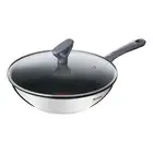 NEW Tefal Daily Cook 28 cm Induction Wok With Lid By Spotlight