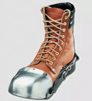1 Pair Steel Toe Protective Caps Guards for Safety Shoes - Unisex, Universal Fit