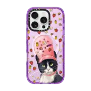 iPhone 16 Pro Impact Case MagSafe Compatible Croc Hat Cat