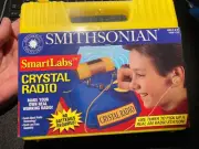 NEW Sealed Box - Smart Labs Chemistry - Smithsonian Institute Crystal Radio