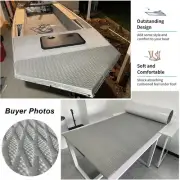 Diamond Type EVA Boat Flooring Foam Sheet Marine Nonskid Decking Carpet Gray Dot