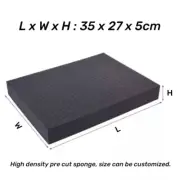 Pre-Cutting Foam Insert High Density Pick Pluck Toolbox Foam for Hard Case and F