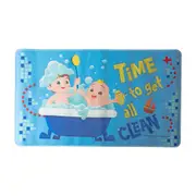 Cocomelon TPE Kids/Children Non-Slip Bath Mat Rectangle Bathroom Pad/Rug 12m+