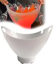 LED Ice Bucket with Bluetooth Speaker,7L Large Capacity Beverage Kegs, Colorful Beer Kegs are Suitable for Family Gatherings, Music Parties, Bars, Beaches，Bar Accessories