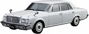 [Aoshima] Bunka Kyozai 1/24 The Model Car Series No. 18 Toyota VG45 Century L Type 1990 Plastic Model