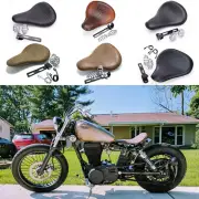 Crocodile Motorcycle Spring Solo Seat Bobber For Harley Heritage Softail Classic