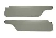 1962-63 Galaxie Sun Visor Hardtop Sedan 500XL Cardboard Gray Pair New