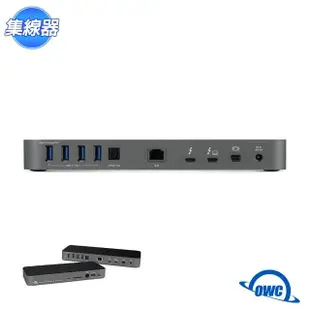 【OWC】Thunderbolt 3 Dock - 太空灰(Thunderbolt3 擴充基座高達 14 Ports 擴充介面)