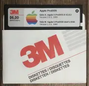 Apple II Professional Disk Operating System: ProDOS 8 v2.0.3 5.25” 2-in-1 Disk