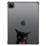 iPad Pro 11-inch (3rd/4th gen) iPad Impact Case Black kitty with bowtie