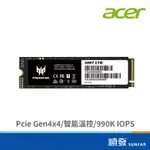 ACER 宏碁 PREDATOR GM7 1TB M.2 PCIE 5年保固態硬碟