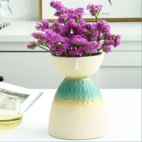 在飛比找momo購物網優惠-【JEN】北歐創意卡通造型陶瓷花瓶花器工藝品居家裝飾擺飾(碗