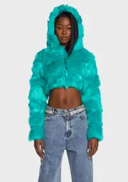 Totally Jaded Faux Fur Jacket